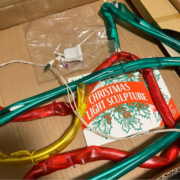 Mr Christmas Mini Christmas Light Sculpture Bell Folding Holiday Light With Box - Picture 9 of 14